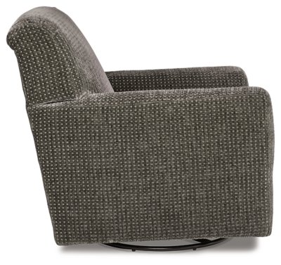 Herstow Swivel Glider Accent Chair - Image 5