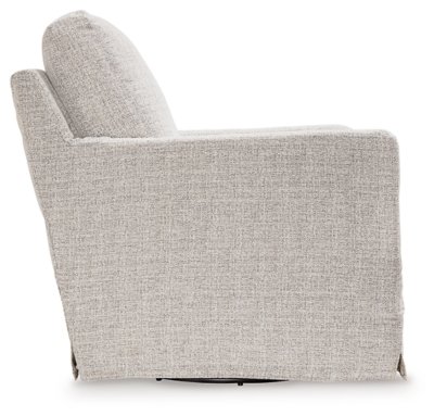 Nenana Next-Gen Nuvella Swivel Glider Accent Chair - Image 5