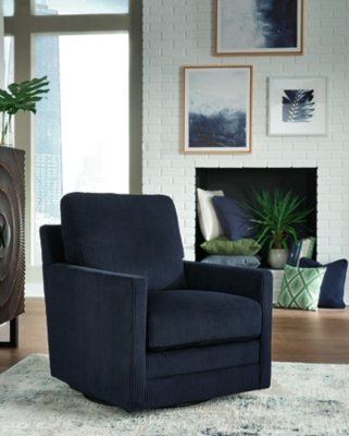 Icaman Swivel Accent Chair - Image 3