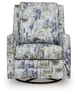 Dustinford Swivel Glider Accent Chair - Image 4
