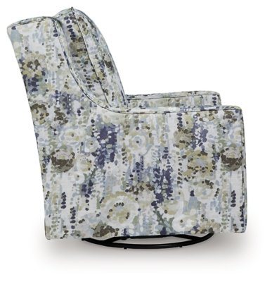 Dustinford Swivel Glider Accent Chair - Image 5