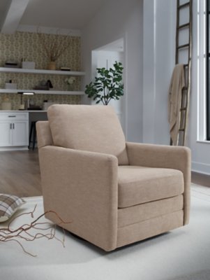 Freybourne Next-Gen Nuvella Swivel Accent Chair - Image 3