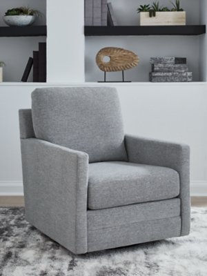 Freybourne Next-Gen Nuvella Swivel Accent Chair - Image 3