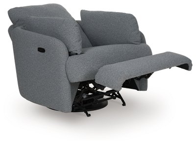 Alainmont Next-Gen Nuvella Swivel Power Recliner - Image 5