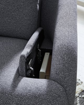 Alainmont Next-Gen Nuvella Swivel Power Recliner - Image 11