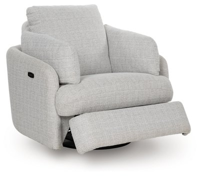 Alainmont Next-Gen Nuvella Swivel Power Recliner - Image 5