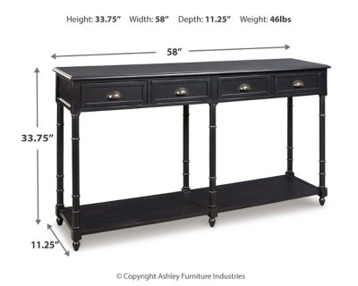 Eirdale Sofa/Console Table - Image 5