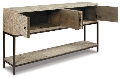 Roanley Sofa/Console Table - Image 4