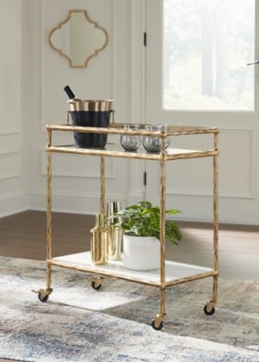 Plattfield Bar Cart - Image 3