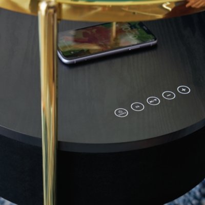 Nedman Accent Table with Speaker - Image 7