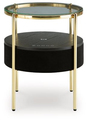 Nedman Accent Table with Speaker - Image 4