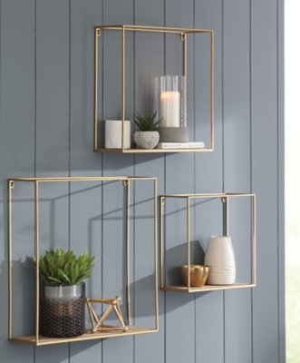 Efharis Wall Shelf (Set of 3) - Image 3
