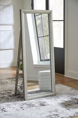 Evesen Floor Standing Mirror/Storage - Image 6