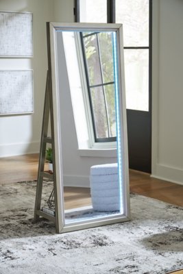 Evesen Floor Standing Mirror/Storage - Image 10