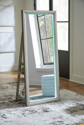 Evesen Floor Standing Mirror/Storage - Image 19