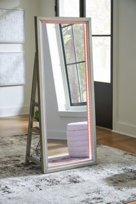 Evesen Floor Standing Mirror/Storage - Image 22