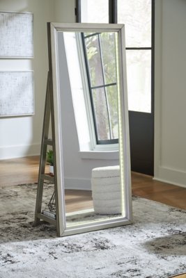 Evesen Floor Standing Mirror/Storage - Image 28
