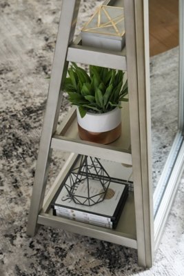 Evesen Floor Standing Mirror/Storage - Image 7