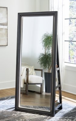 Evesen Floor Standing Mirror/Storage - Image 3