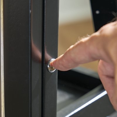 Evesen Floor Standing Mirror/Storage - Image 8