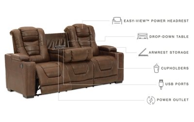Owner's Box Power Reclining Sofa - Image 7