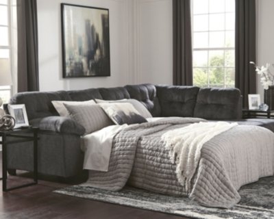 Accrington 2-Piece Sleeper Sectional with Chaise - Image 3