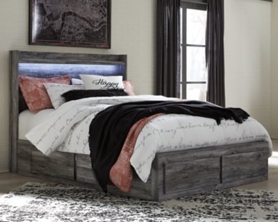 Baystorm Queen Panel Bed with 6 Storage Drawers - Image 3