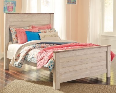 Willowton Full Panel Bed, Dresser and Mirror - Image 7