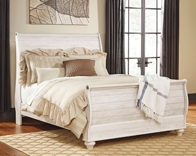 Willowton Queen Sleigh Bed - Image 3