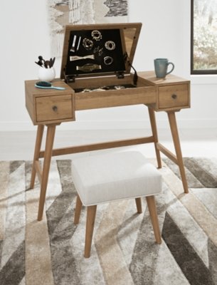 Thadamere Vanity with Stool - Image 8