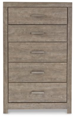 Culverbach Queen Panel Bed, Dresser, Mirror, Chest and 2 Nightstands - Image 4