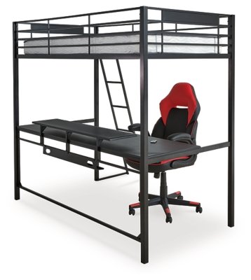 Broshard Twin Loft Bed with Desk - Image 6