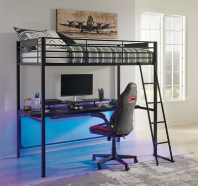 Broshard Twin Loft Bed with Desk - Image 10