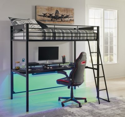 Broshard Twin Loft Bed with Desk - Image 8