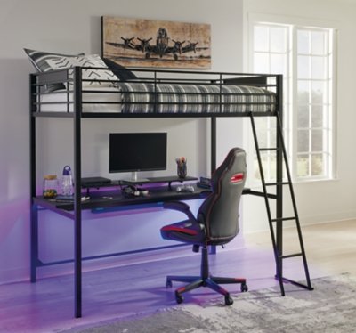Broshard Twin Loft Bed with Desk - Image 11