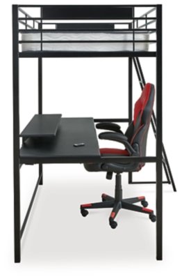 Broshard Twin Loft Bed with Desk - Image 7