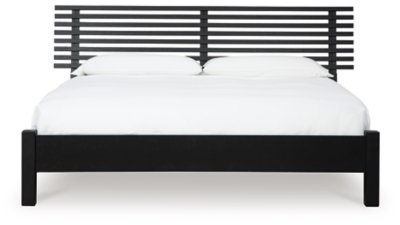 Danziar King Slat Panel Bed - Image 4
