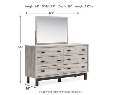 Vessalli Queen Panel Headboard, Dresser and Mirror - Image 11