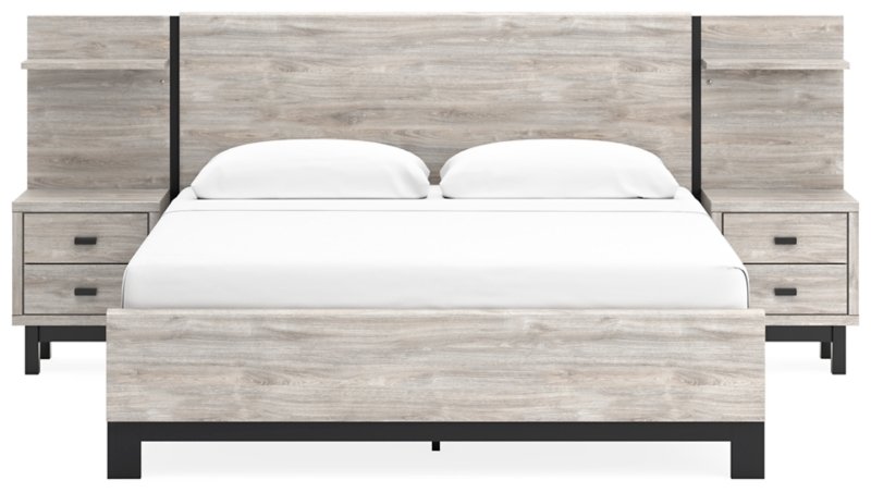 Vessalli King Panel Bed with Extensions - Image 3
