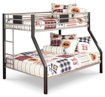 Dinsmore Twin over Full Bunk Bed with Mattresses - Image 3