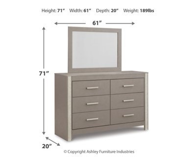 Surancha King Poster Bed, Dresser, Mirror and Nightstand - Image 16
