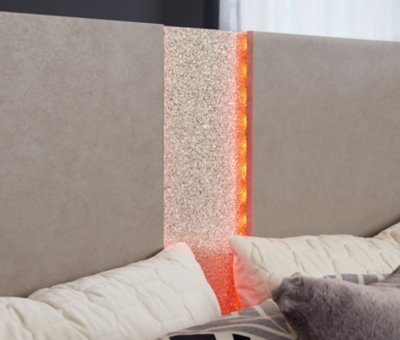 Surancha Queen/Full Panel Headboard, Dresser and Mirror - Image 8