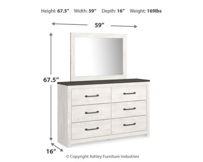 Gerridan King Panel Bed, Dresser, Mirror and Nightstand - Image 16