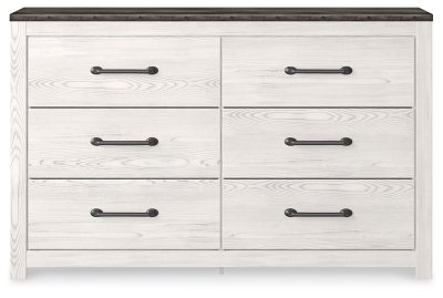 Gerridan Queen Panel Bed, Dresser, Mirror, and 2 Nightstands - Image 4
