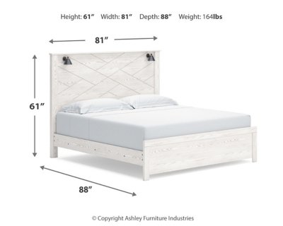 Gerridan King Panel Bed, Chest and 2 Nightstands - Image 9