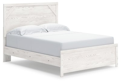 Gerridan Queen Bed with Mirrored Dresser and Nightstand - Image 4