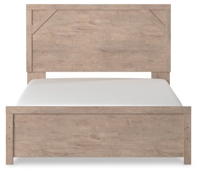 Senniberg Queen Panel Bed, Dresser, Mirror, and Nightstand - Image 4