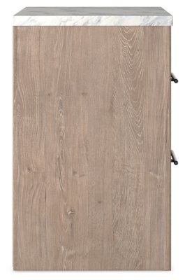 Senniberg King Panel Bed, Dresser, Mirror, and Nightstand - Image 15