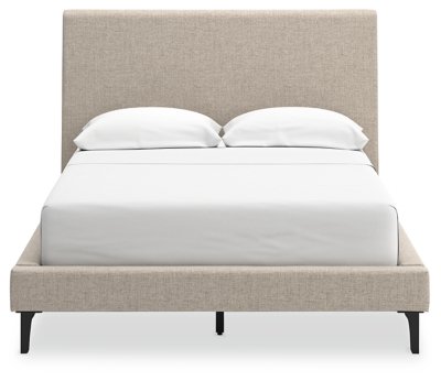 Cielden Full Upholstered Bed with Roll Slats - Image 6
