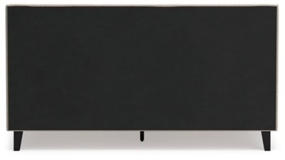 Cielden King Upholstered Bed with Roll Slats - Image 7